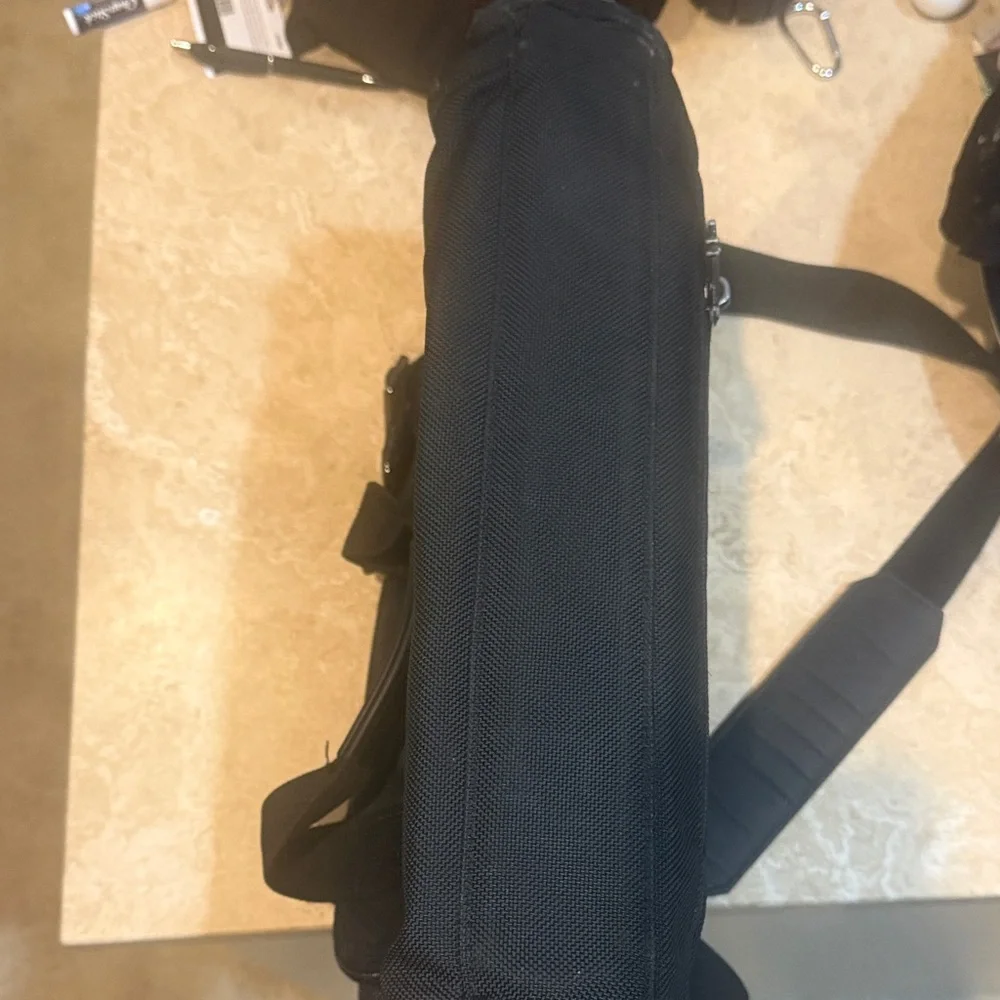 Tumi Black Briefcase for Men